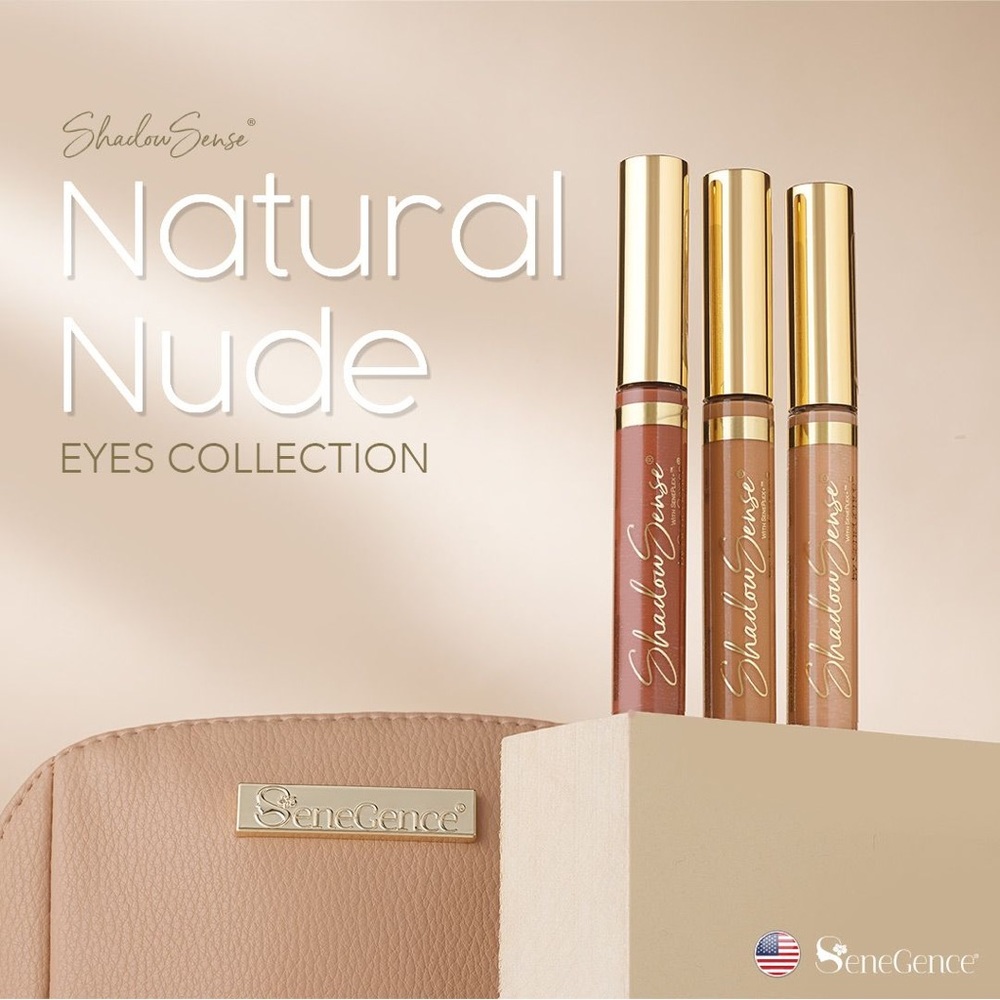 Natural Nude ShadowSense Senegence (3) Eye Shadow Collection, only 1 available!